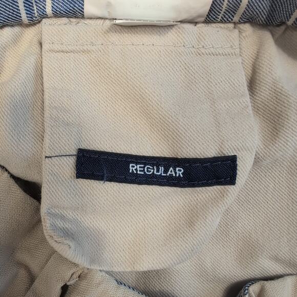 GANT Men's W31 Beige Chino Shorts Casual Cotton Stretch Flat Front Classic - Picture 14 of 16